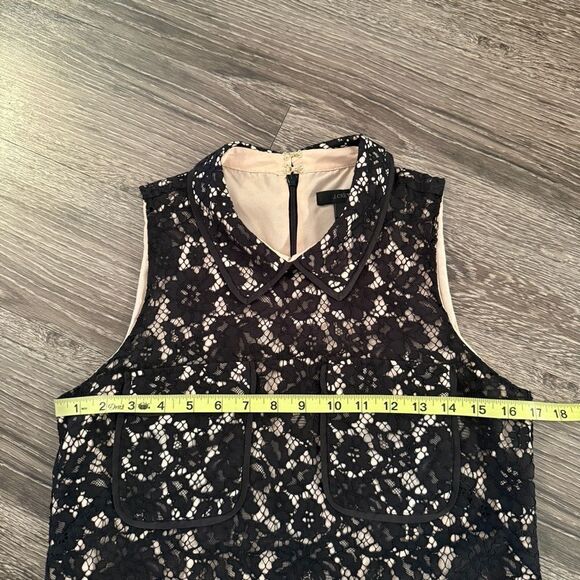 J. crew Sleeveless Lace Collared Dress - Picture 5 of 9